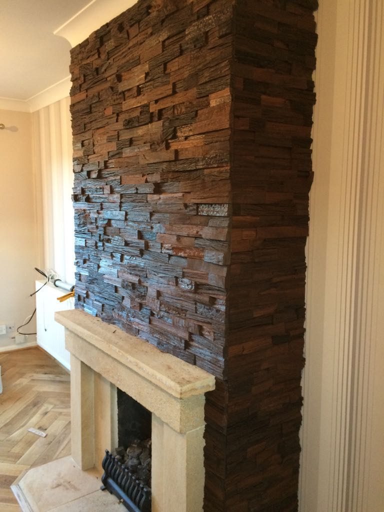 Wall Cladding & Engineered Wood Parquet Flooring - Lounge - Floorstore