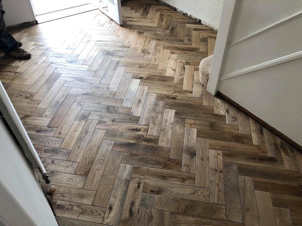 Worn Oak Herringbone | Leeds | Floorstore