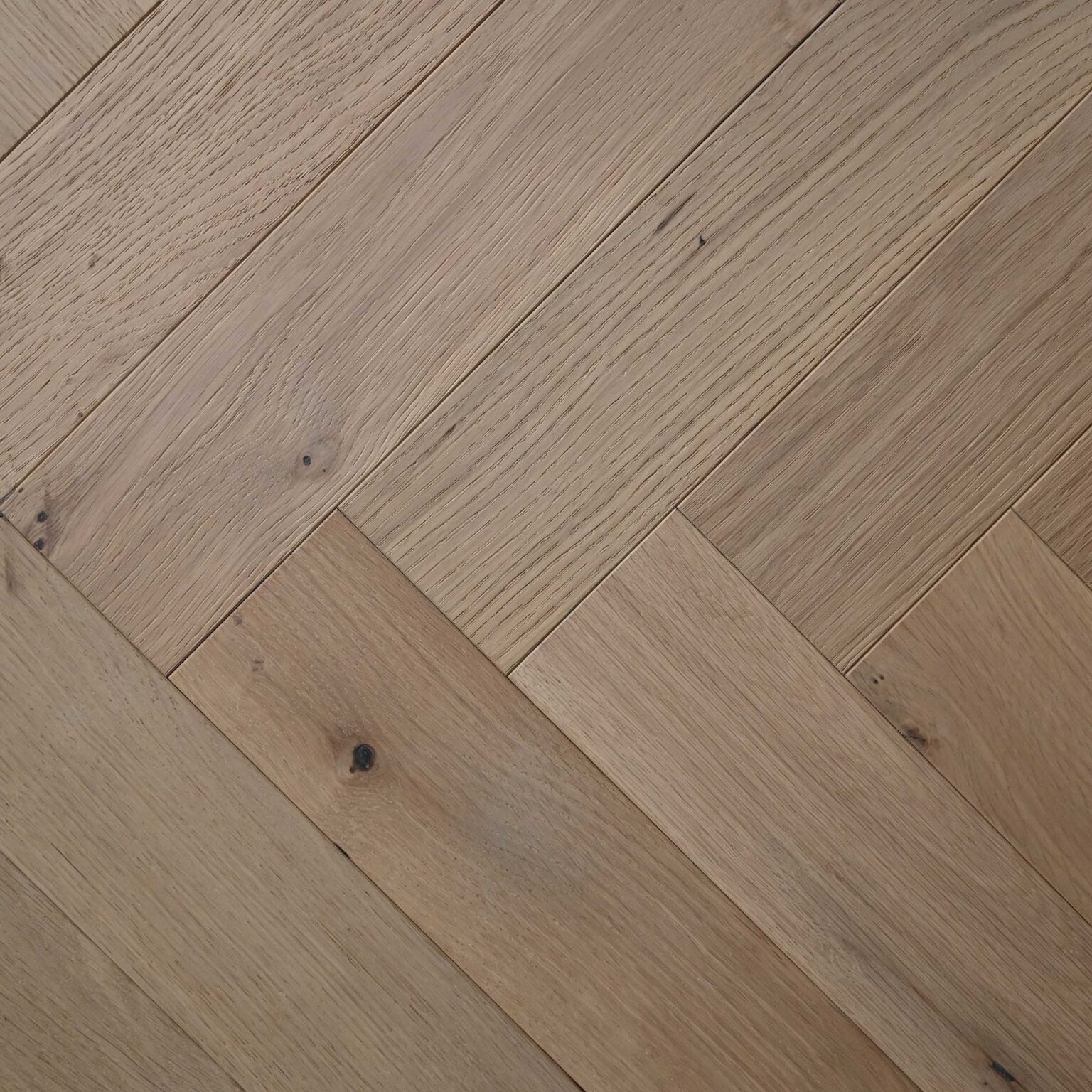 V4 Wood Flooring Zigzag Herringbone White Smoked Oak ZB203 Floorstore