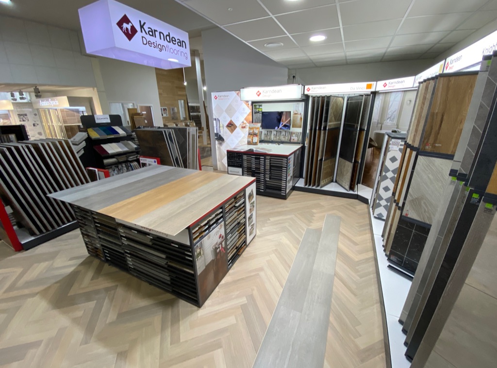 Karndean in-store at the Floorstore