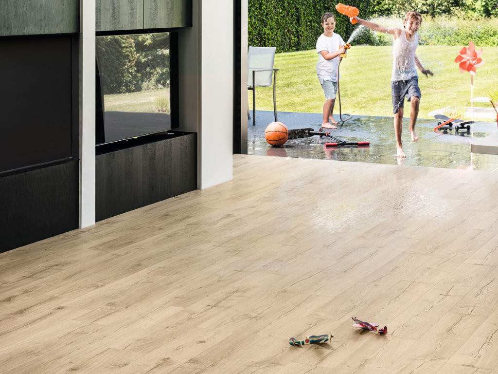 QuickStep Ultra Classic Oak Beige Laminate Flooring