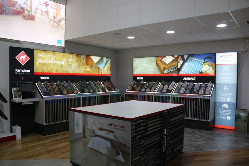 Floorstore Leeds | LVT Stand