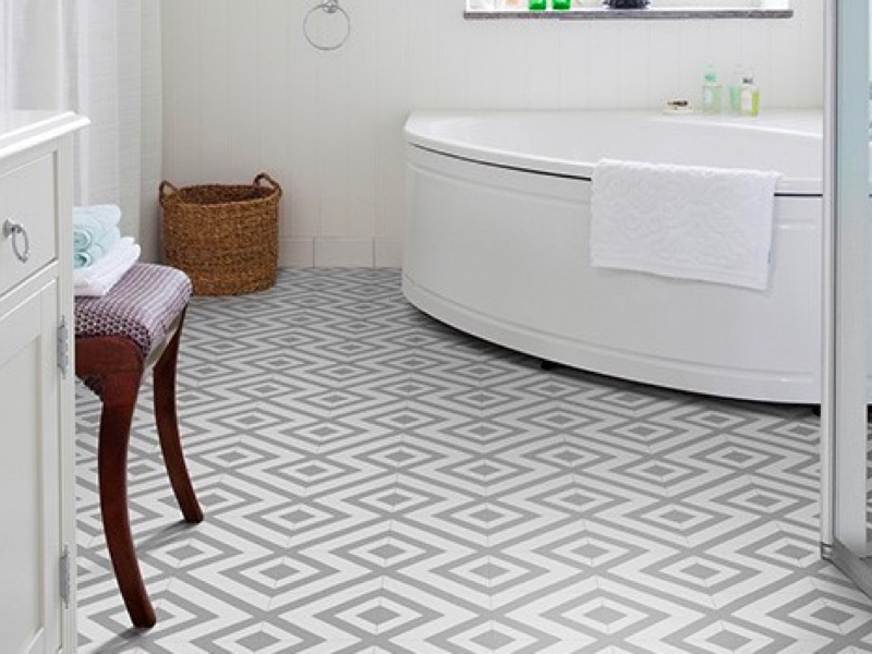 Avenue Bathroom Vinyl