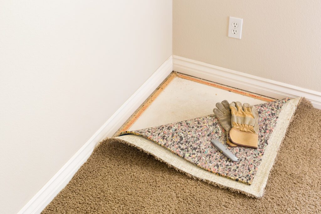 Carpet underlay discount