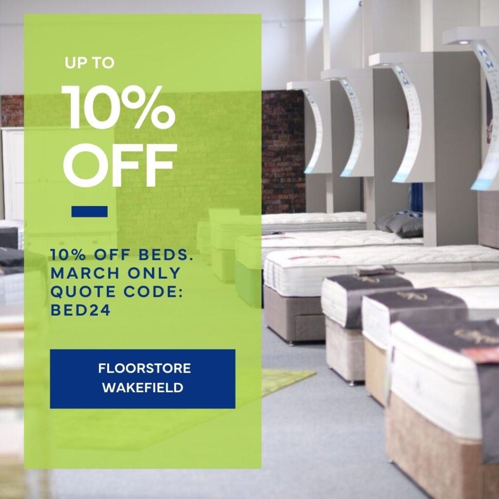 Beds, Mattresses & Headboards Wakefield & Leeds Floorstore