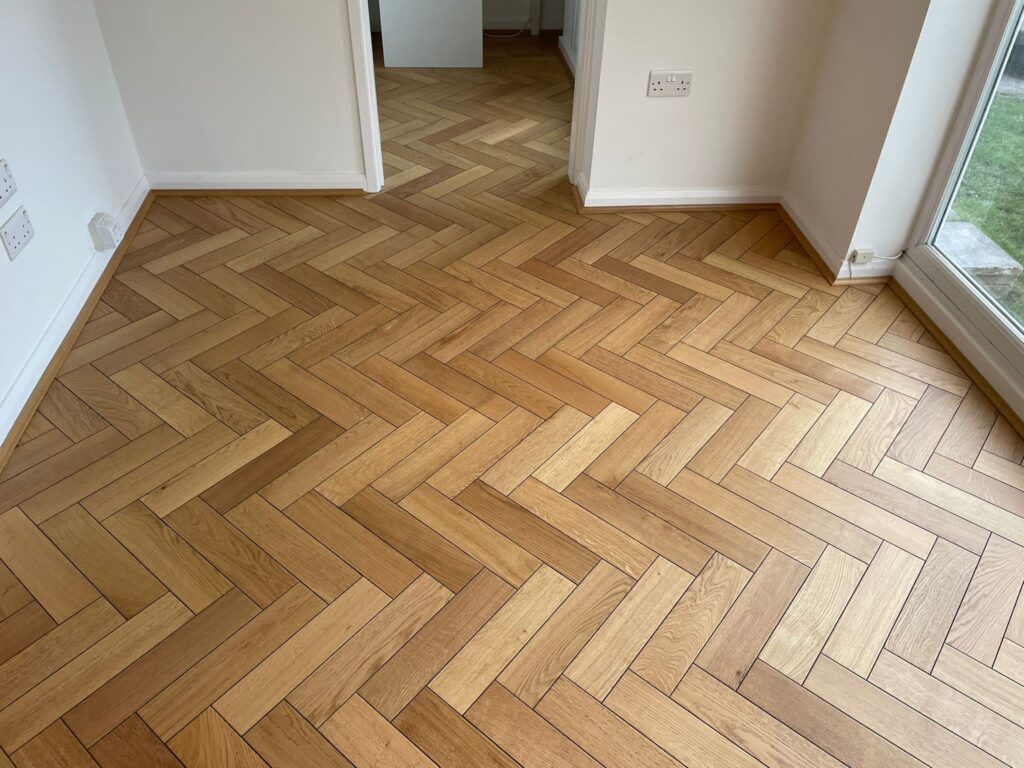 Sanders & Fink Herringbone Wood