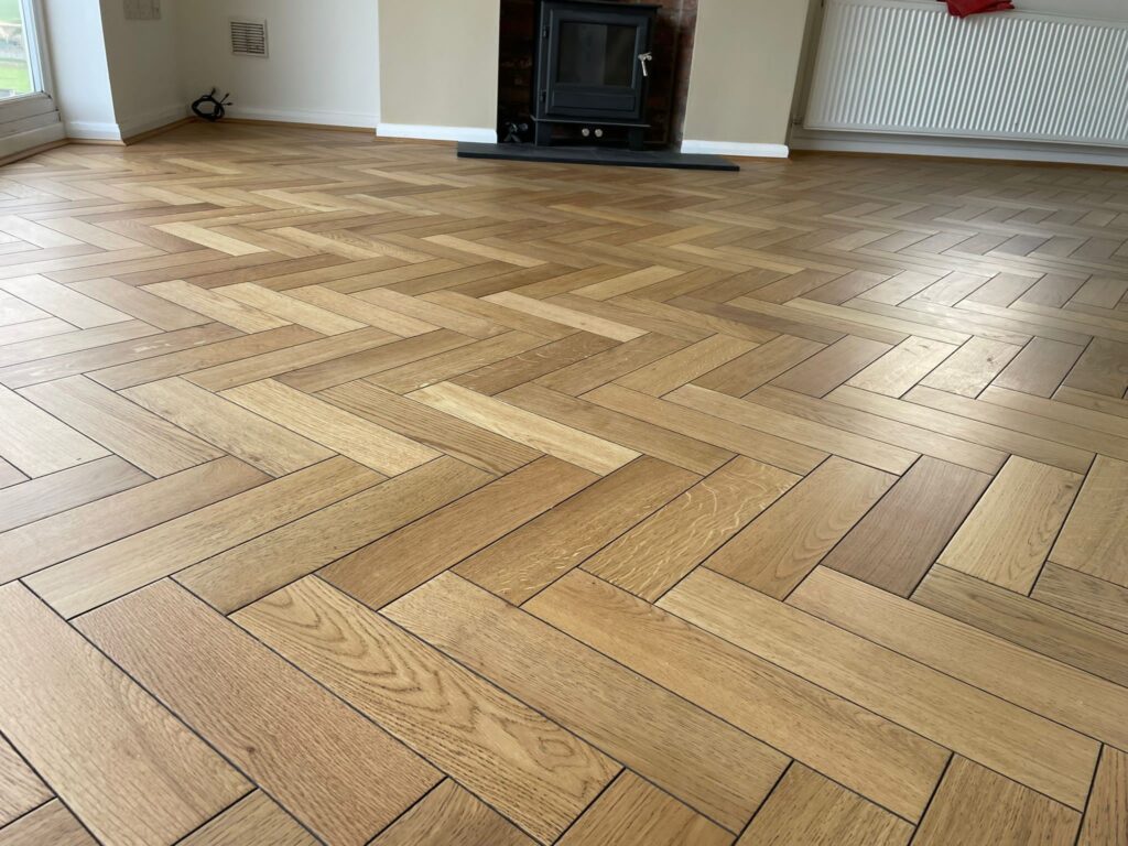 Sanders & Fink Herringbone Wood