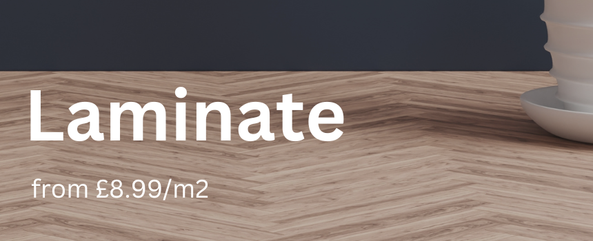 Laminate from £8.99 banner