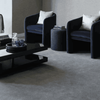Waiting area with Eleganza carpets.
