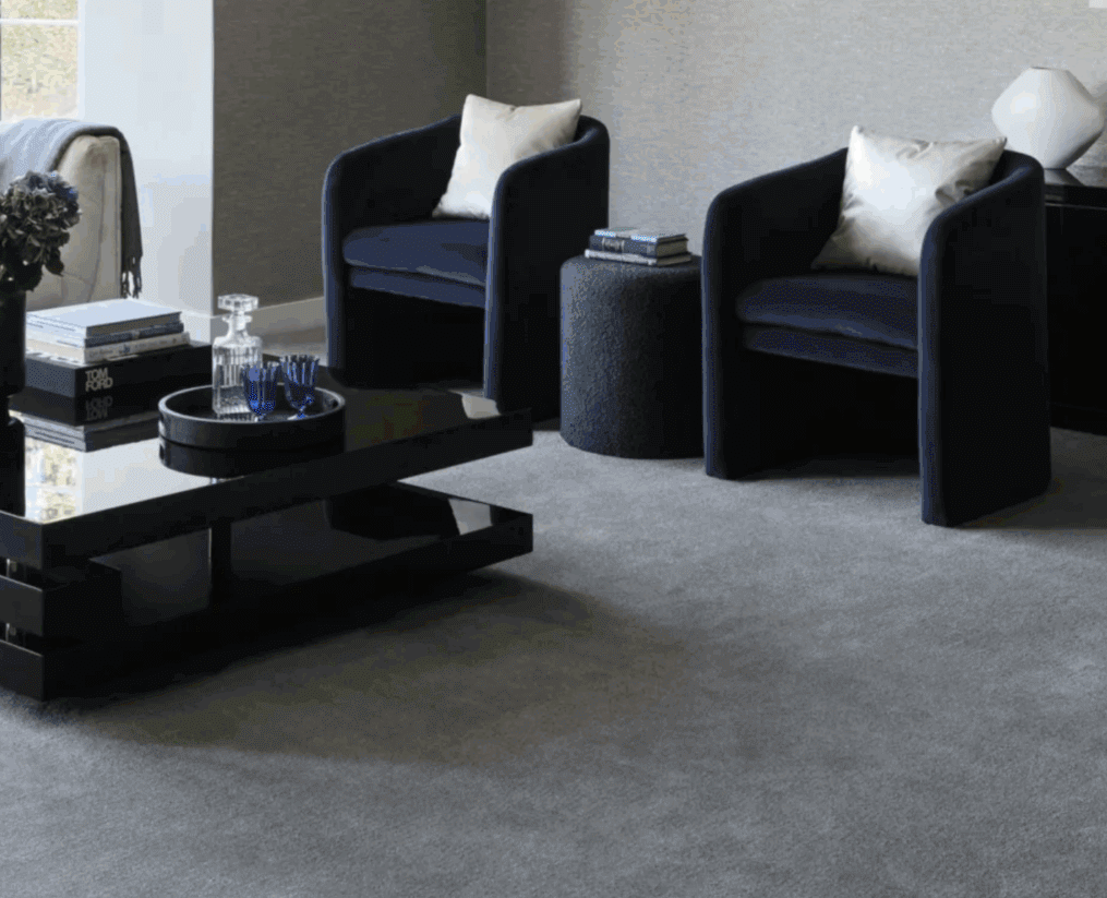 Waiting area with Eleganza carpets.