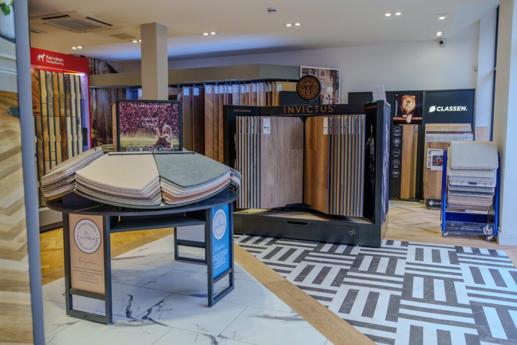 Invictus stand downstairs store