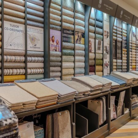 Carpet stand Victorias carpets