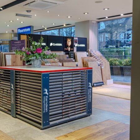 Classen stand in harrogate store