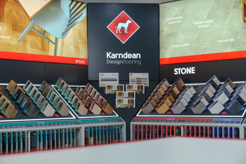 LVT Karndean stand at Leeds