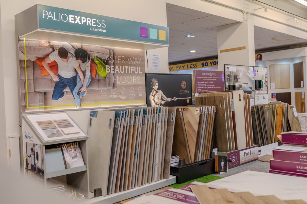 Palio express stand at Outlet Leeds
